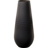 thumbnail of Villeroy & Boch Manufacture Collier noir Vase Carré hoch 11,5x11,5x26cm