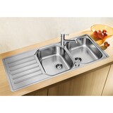 thumbnail of Blanco LANTOS 8 S-IF - 519713 Edelstahlspüle Spüle bürstfinish