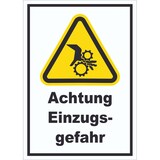 thumbnail of Achtung Einzugsgefahr A4 (210x297mm)