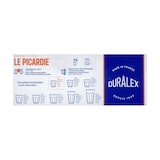thumbnail of de 6 vasos Picardie 9 cl - Caja redonda de cristal transparente Duralex