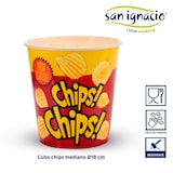 thumbnail of San Ignacio LEKNES - Balde de Pipoca 18cm 'Chips'