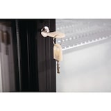 thumbnail of Rugbar met twee schuifdeuren Polar G serie zwart 198L