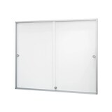 thumbnail of Magnetoplan Schaukasten Plakatvitrine mit Schiebetüren - 8xDIN A4 - 89,8x63,8x3cm (BxHxT) - Brandschutzklasse A1/A2