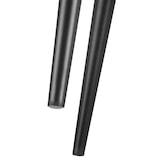 thumbnail of tectake Eetkamerstoel Sachel, fluweellook, gestoffeerd, 120 kg - lichtgrijs, Set van 2 - 405466