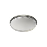 thumbnail of Gobel - Tourtière ronde cannelée - fer blanc - fond fixe - Ø20/18,5 cm h2,5 cm - 126320