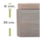 thumbnail of Canapé abatible madera TUKMA HÉRCULES 150X180 cm. Cambrián - Esquinas reforzadas con 30 cm. de altura - Tapa beige
