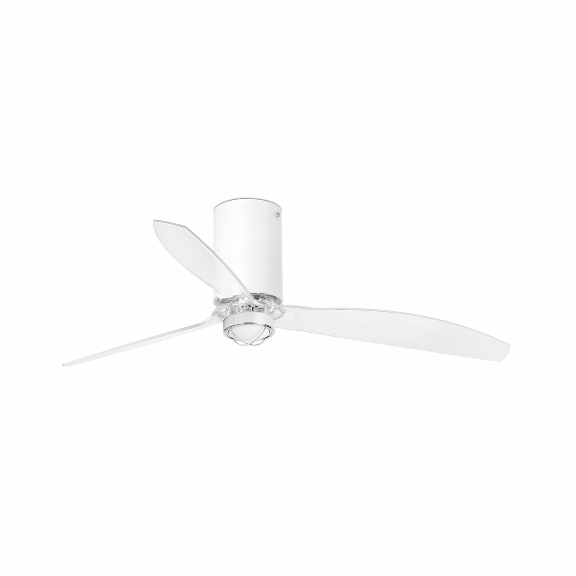MINI TUBE FAN M LED Mattweiß/transparenter DC-Lüfter