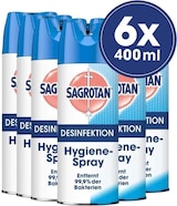 thumbnail of Sagrotan Hygiene Spray 400ml Desinfektionsspray Reinigungspray Aerosol 6er Pack
