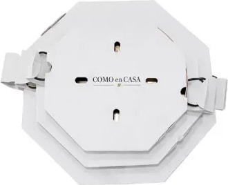 Caja Porta Paellas Microcanal Blanco (50Uds)