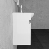 thumbnail of Alpenberger Waschbecken mit Unterschrank | Badmöbel Set Vormontierter Waschbeckenunterschrank | Soft-Close Badunterschrank Gäste-WC Waschtisch Bad