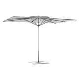 thumbnail of Assalit-Jean Parasol de terrasse Prémium Blanc grisé 300 x 300 Armature Gris