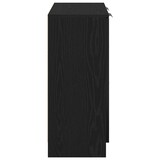 thumbnail of vidaXL Schwarzer Eichen-Sideboard 60x30x70 cm aus Holzwerkstoff