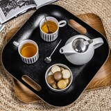 thumbnail of TABLE PASSION quadratische Tischplatte 39 cm schwarz - Table Passion Carré Bois 39x39 cm