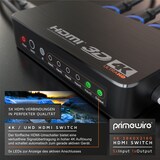 thumbnail of Primewire Ultra HD 4k 5-Port HDMI Umschalter inkl. Fernbedienung 5x HDMI IN / 1x HDMI OUT