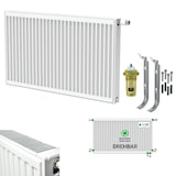 thumbnail of Belrad Universalheizkörper Kompakt Ventilheizkörper 6 Anschlüsse T22 300x800-786W