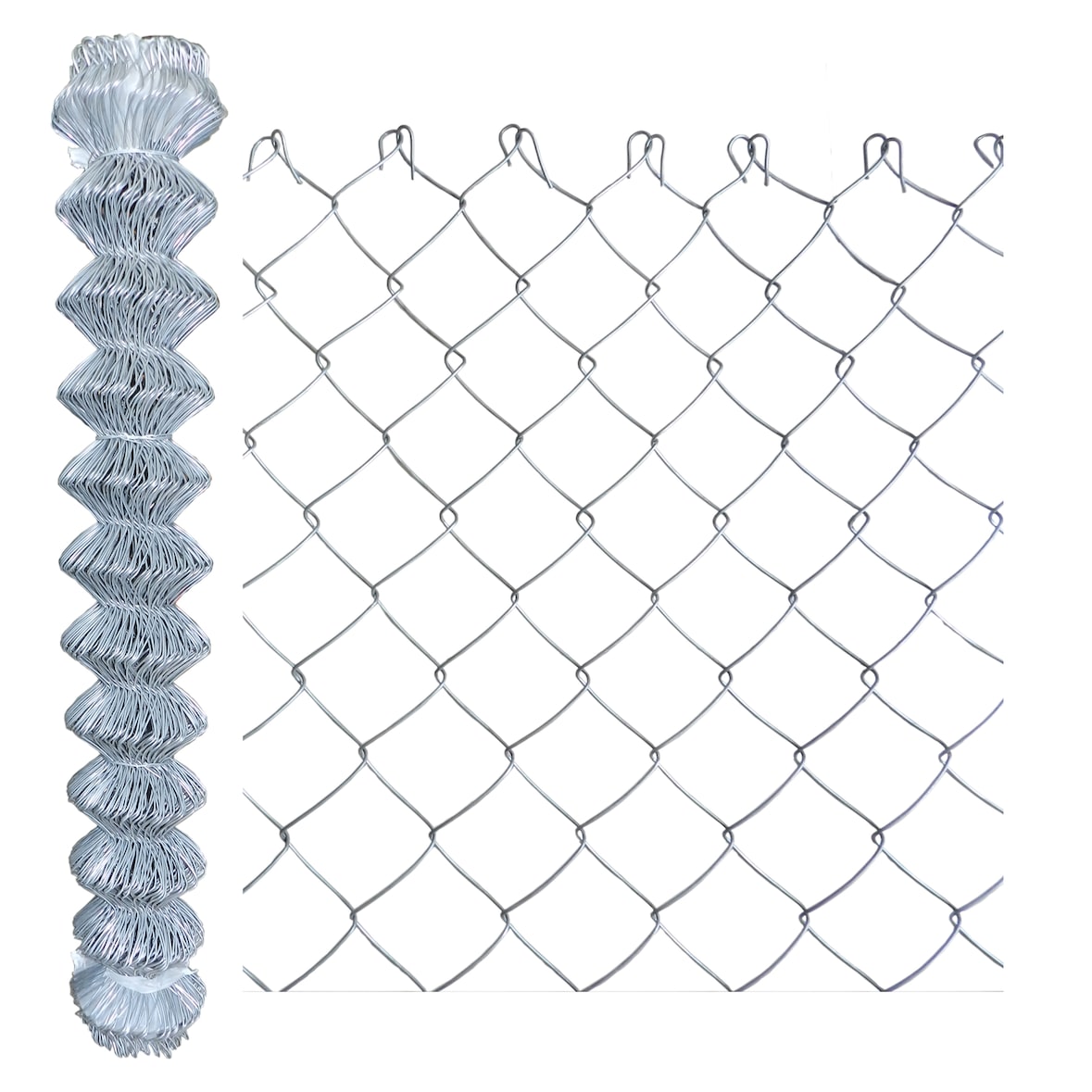 Maschendrahtzaun 60x60mm - Höhe 1,5m, Länge 25m