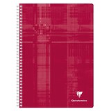 thumbnail of Clairefontaine 5x Spiralbuch A4, 90 Blatt 90g, kariert 4x4 - Sortiert 81644C