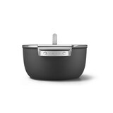thumbnail of SMEG faitout noir mat 24cm + couvercle CSF2412BLM