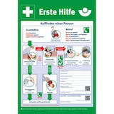 thumbnail of Schild I Erste Hilfe Aushang, DGUV Information 204-001, Aluminium, 395x575mm, DGUV