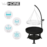thumbnail of WellHome - Barbacoa y brasero 2 en 1 altura ajustable 127cm
