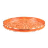 thumbnail of Set de 2 plateaux ronds Tosca orange -  Rond Métal Table Passion 41.00x41.00 cm