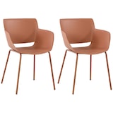 thumbnail of Lot de 2 chaises Alpena Terre cuite
