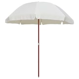 thumbnail of Parasol de jardin avec mât en acier 240 cm Sable Modèle Jardin Upsilon