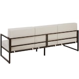 thumbnail of tectake Divano da giardino Comosa, 3 posti, imbottitura XXL - 405522