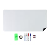 thumbnail of Relaxdays Whiteboard Folie, H x B: 40 x 80 cm, 4 Stifte, 6 Magnete, Stiftebox, Klebeband, magnetisches Memoboard, weiß