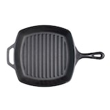 thumbnail of Lodge | Poêle grill carrée en fonte naturelle 26cm | Sain et sans PFAS | Tous feux dont induction, four & BBQ | Made in USA
