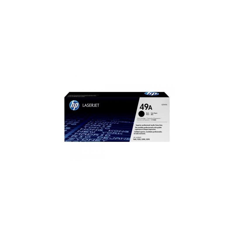 Hp Cartridge No 49a Hp49a Hp 49a Black Schwarz (q5949a)