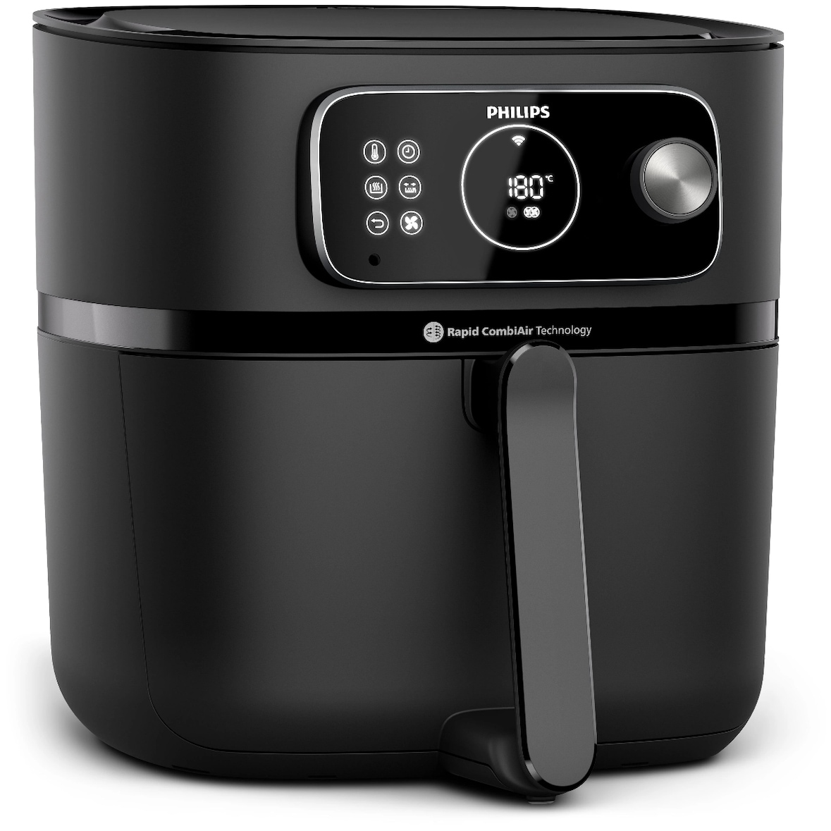 Friggitrice ad aria calda Philips HD9876/90 Airfryer Combi XXL 2200W Nero [HD9876/90]