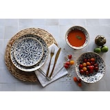 thumbnail of Assiette plate HÉRACLÉE - Bleue - 27cm