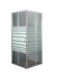 thumbnail of Box Doccia Serigrafato 6mm Doppia Porta Scorrevole H190cm - 90x90