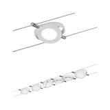 thumbnail of Paulmann Système sur câbles LED RoundMac Kit de base  6x200lm 6x4,3W 2700K  230/12V Blanc dépoli 94106