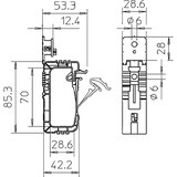 thumbnail of OBO Bettermann Grip-Sammelhalterung 2031 20 2205404