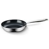 thumbnail of BE living Bratpfanne Edelstahl – Ø 20 cm – Keramik – Induktion – PFAS-frei – Essential