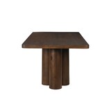 thumbnail of SIT Möbel eettafel 200 x 100 cm | cilindervormige poten | massief mangohout, bruin | B 200 x D 100 x H 76 cm