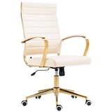 thumbnail of Bureaustoel Havana Kunstleer creme