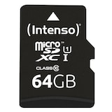 thumbnail of Intenso microSDXC Speicherkarte 64 GB Class 10 UHS-I