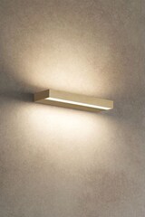 thumbnail of BETTY – 25 W LED-Wandleuchte, Einzelemission, 28 cm, Gold, diffuses Licht CRI90, CCT-Schalter 2700 K/3000 K/4000 K, IP20, dimmbar – Rossini Group