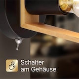 thumbnail of ARTE LAMP Wandleuchte innen mit elegantem Design, Mit Kabel und verstellbarem Lichtkegel, ideal für Wohnzimmer, Küche oder Schlafzimmer – stilvoll
