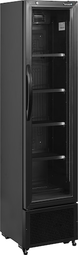 thumbnail of TEFCOLD Flaschenkühlschrank FS176H Black 182l Schwarz