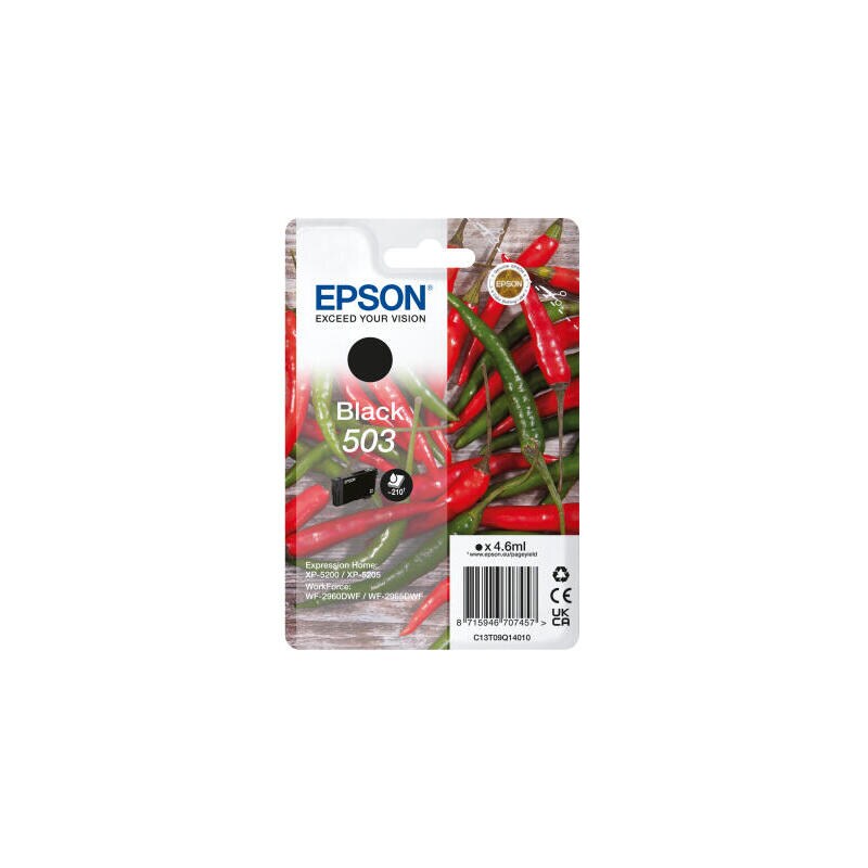 Epson 503 Original Tinte Schwarz