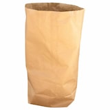 thumbnail of 100 Papiersäcke 120l 700x950+220mm 2-lagig stark braun Lagersack Grillkohle