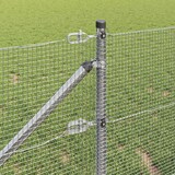 thumbnail of vidaXL Zaunpfosten Silber 50 x 0,8 m (12 x 12 mm Maschen) Stahl