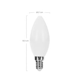 thumbnail of Kerzenlampe LED E14 6W Equi.40W 470lm 74014