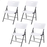 thumbnail of Pack 4 sillas plegables blancas Lifetime