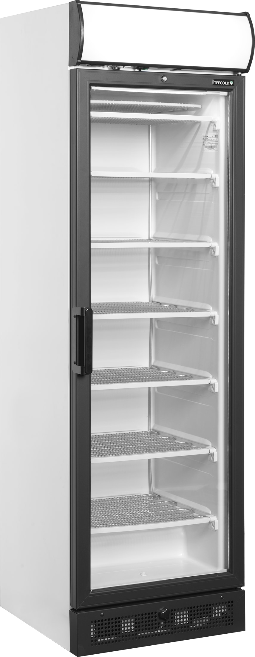 TEFCOLD Displaygefrierschrank UFSC371GCP 300l Weiß
