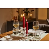 thumbnail of METRO Professional Tafelkerzen, Paraffin, 2.15 x 18 cm, ca. 6 Std., bordeaux, 30 Stück